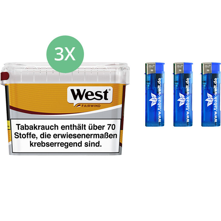 3 x-165g West yellow-eimer-